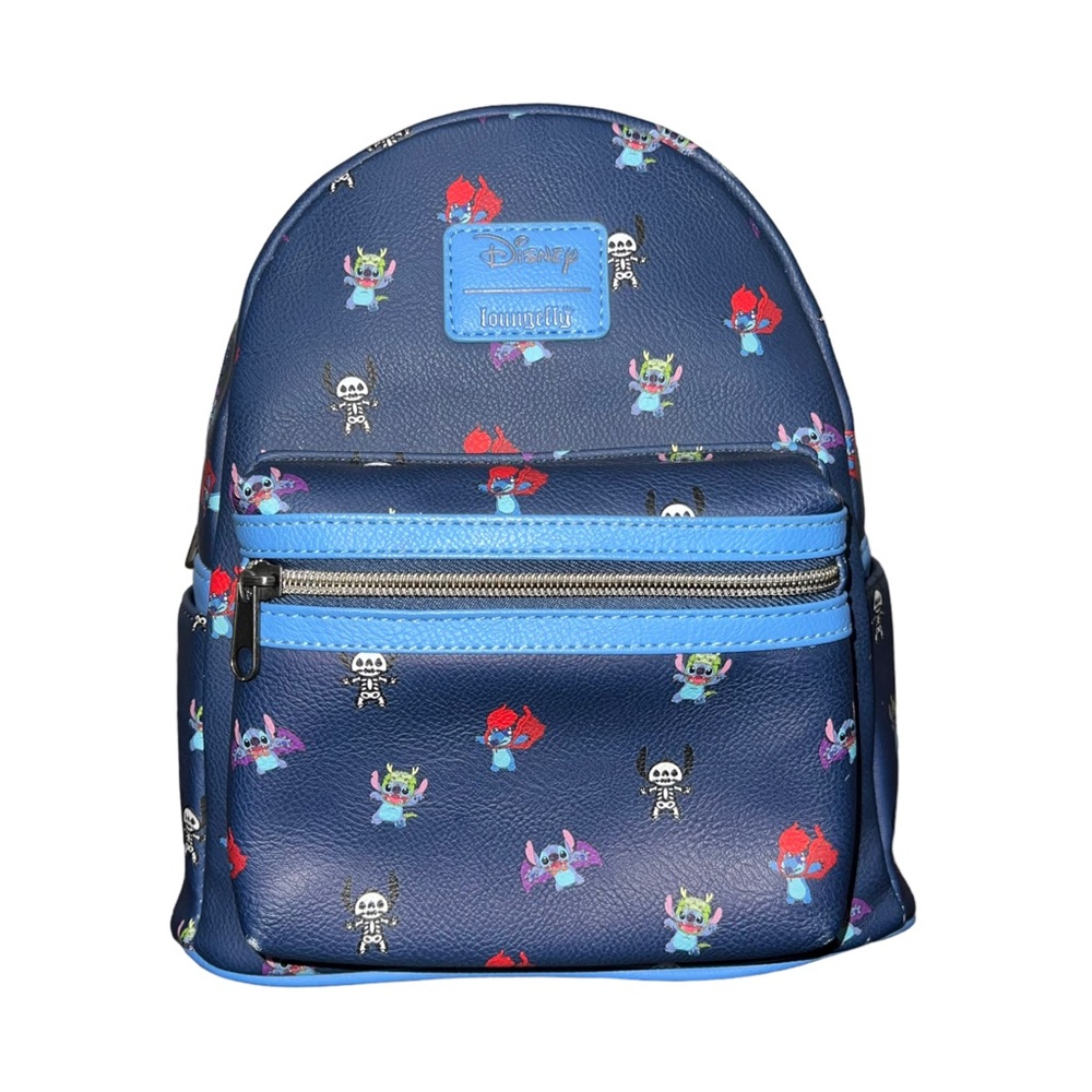 Loungefly Disney Lilo & Stitch Costumes Mini Backpack Blue